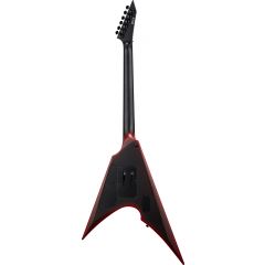 Ltd LTD Arrow Black Metal Black Red Burst Satin - Vue 2